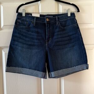Calvin Klein Jeans Dark Wash Jean Shorts